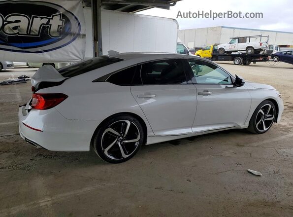 1HGCV2F34LA028864 2020 HONDA ACCORD White Задня права чверть