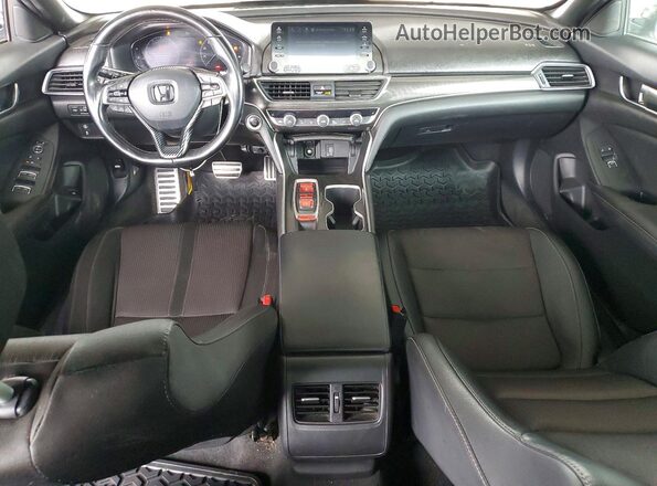 1HGCV2F34LA028864 2020 HONDA ACCORD White Вид панелі приладів