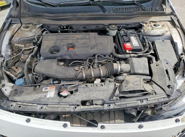 1HGCV2F34MA005053 2021 HONDA ACCORD Белый Вид задней части салона