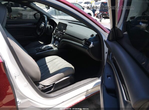 1HGCV2F34MA010124 2021 HONDA ACCORD Burgundy Vista interior delantera