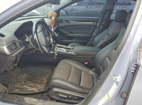 1HGCV2F34NA009914 2022 HONDA ACCORD Gray Widok wnętrza z przodu