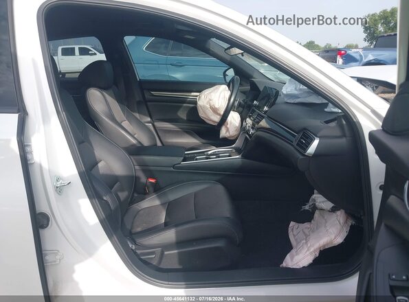 1HGCV2F34NA018452 2022 HONDA ACCORD White Սալոնի դիմացի տեսք