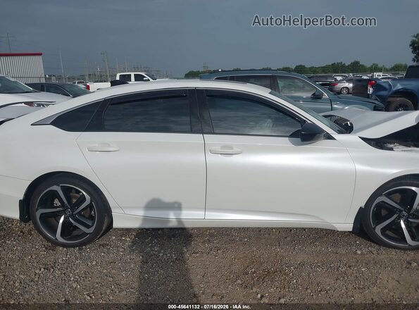 1HGCV2F34NA018452 2022 HONDA ACCORD White Սալոնի 360 աստիճան տեսք