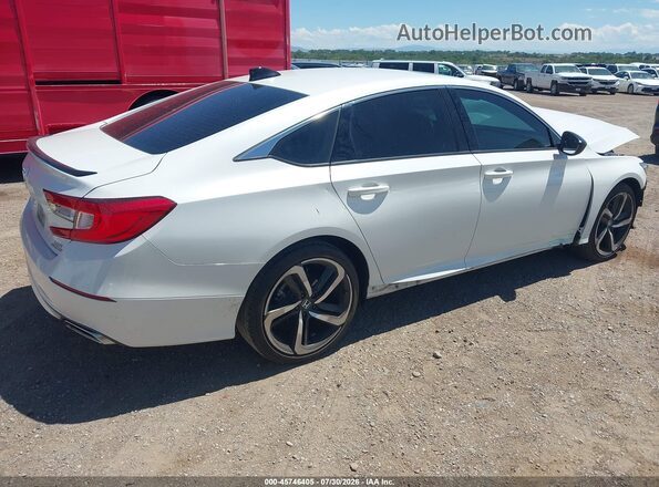 1HGCV2F34NA020816 2022 HONDA ACCORD White უკანა მარჯვენა