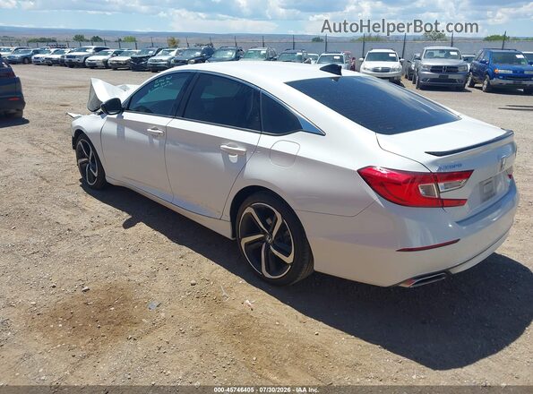 1HGCV2F34NA020816 2022 HONDA ACCORD White უკანა მარცხენა