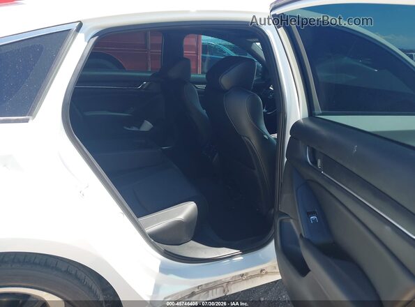 1HGCV2F34NA020816 2022 HONDA ACCORD White VIN კოდის სტიკერის ხედი