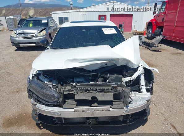 1HGCV2F34NA020816 2022 HONDA ACCORD White ხელსაწყოთა პანელის ხედი