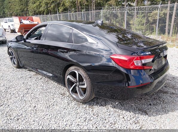 1HGCV2F34NA024512 2022 HONDA ACCORD Black უკანა მარცხენა