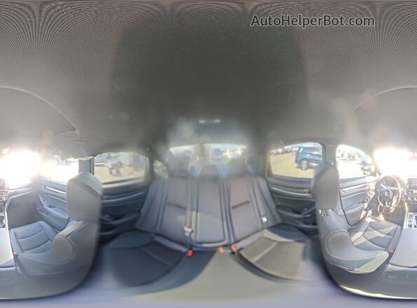 1HGCV2F35KA028273 2019 HONDA ACCORD White VIN კოდის სტიკერის ხედი