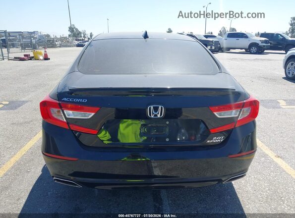 1HGCV2F35KA033389 2019 HONDA ACCORD Black 