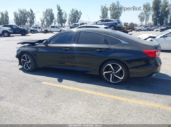 1HGCV2F35KA033389 2019 HONDA ACCORD Black 