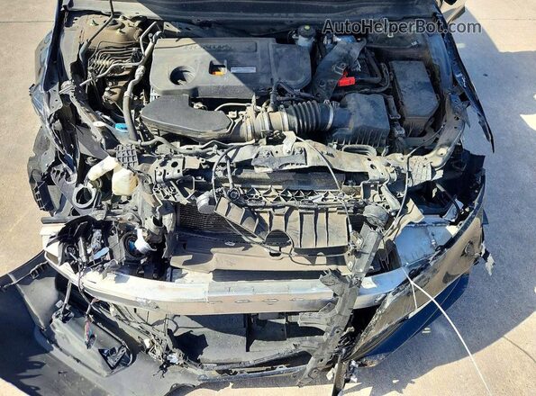 1HGCV2F35LA026895 2020 HONDA ACCORD Черный Вид задней части салона