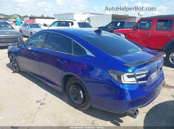 1HGCV2F35MA013470 2021 HONDA ACCORD Blue Tył lewy
