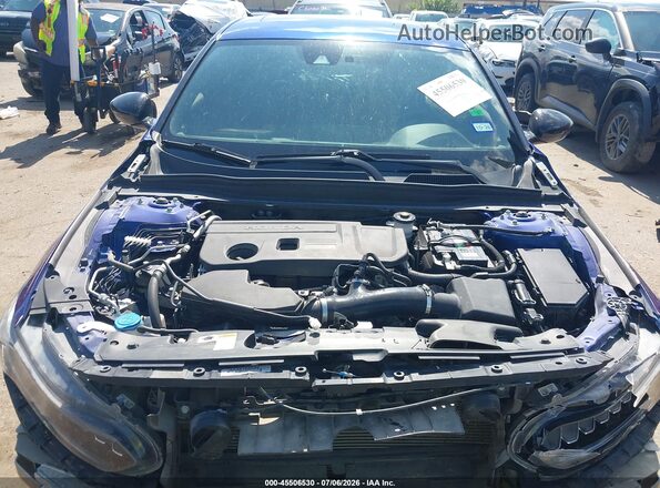 1HGCV2F35MA013470 2021 HONDA ACCORD Blue Widok z tyłu