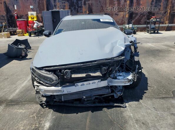 1HGCV2F35MA030270 2021 HONDA ACCORD Silver Front view