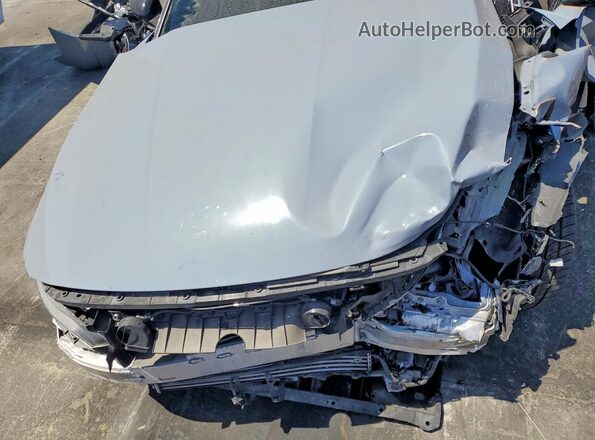 1HGCV2F35MA030270 2021 HONDA ACCORD Silver Rear interior view