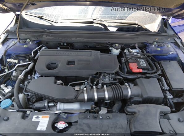 1HGCV2F35MA033573 2021 HONDA ACCORD Синий Вид сзади