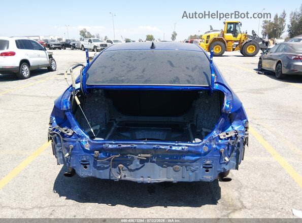 1HGCV2F35MA033573 2021 HONDA ACCORD Синий Вид спереди