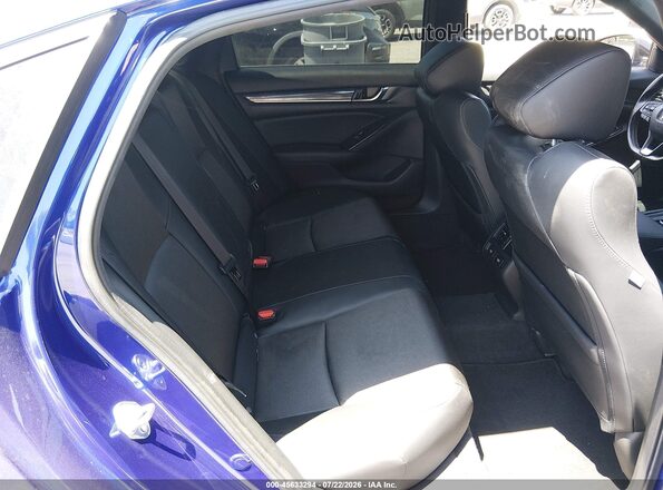 1HGCV2F35MA033573 2021 HONDA ACCORD Синий Вид наклейки с VIN-кодом