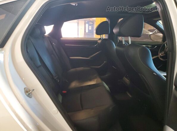 1HGCV2F36JA017569 2018 HONDA ACCORD White Rear seats view