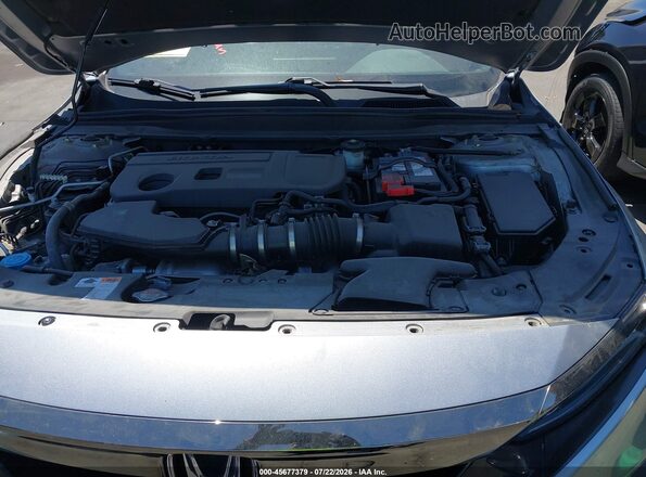 1HGCV2F36KA019176 2019 HONDA ACCORD Серебряный Вид сзади
