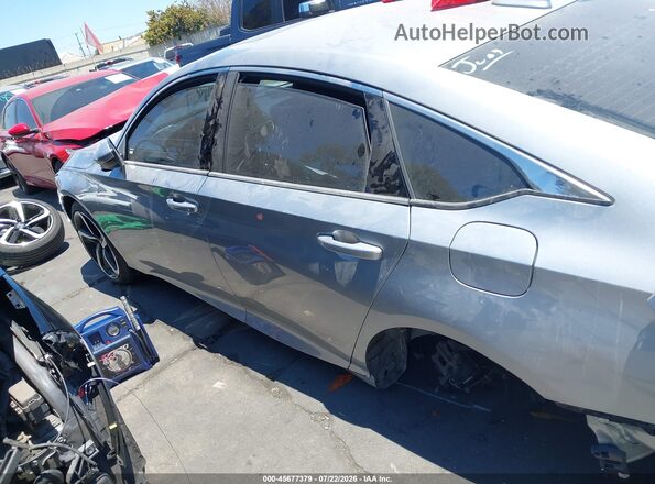 1HGCV2F36KA019176 2019 HONDA ACCORD Серебряный Панорамный вид салона 360°