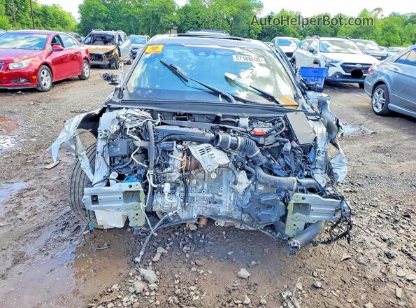 1HGCV2F36KA035099 2019 HONDA ACCORD Gray Front view