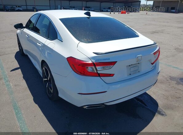 1HGCV2F36MA021724 2021 HONDA ACCORD White უკანა მარცხენა