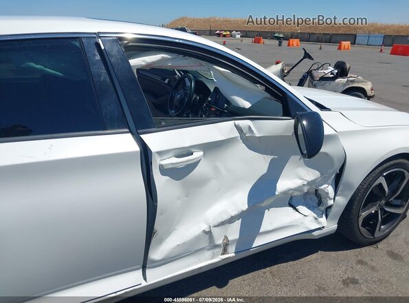 1HGCV2F36MA021724 2021 HONDA ACCORD White წინა ხედი