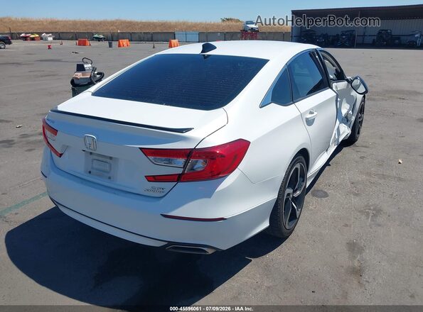 1HGCV2F36MA021724 2021 HONDA ACCORD White უკანა მარჯვენა
