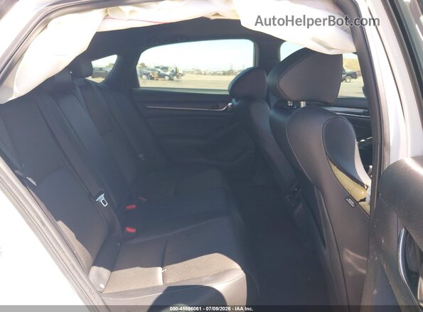 1HGCV2F36MA021724 2021 HONDA ACCORD White VIN კოდის სტიკერის ხედი