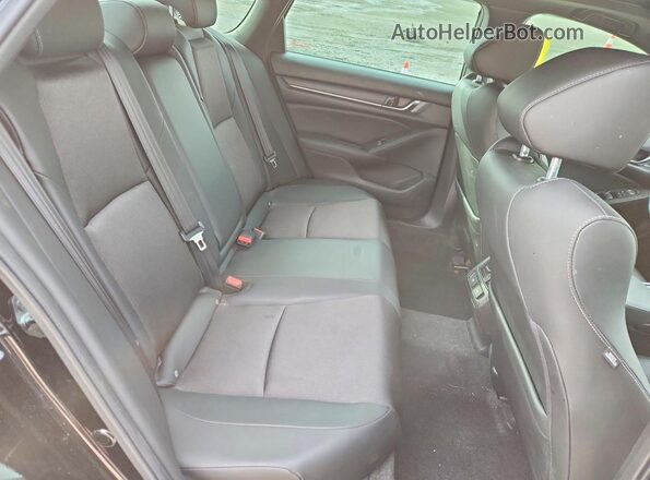 1HGCV2F36NA017772 2022 HONDA ACCORD Black Вид задніх сидінь