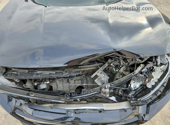 1HGCV2F36NA017772 2022 HONDA ACCORD Black Вид задньої частини салону