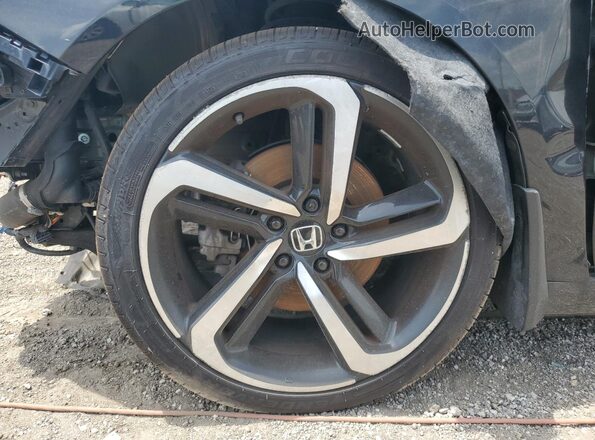 1HGCV2F37JA047373 2018 HONDA ACCORD Black 
