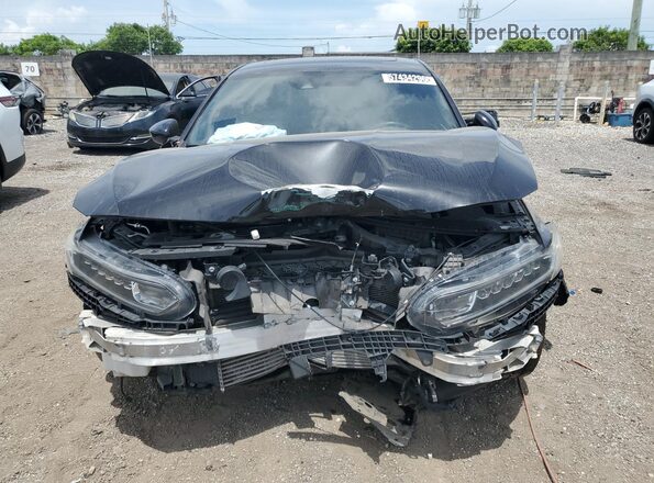 1HGCV2F37JA047373 2018 HONDA ACCORD Black 360 interior view