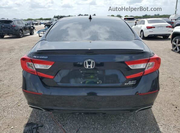 1HGCV2F37JA047373 2018 HONDA ACCORD Black 