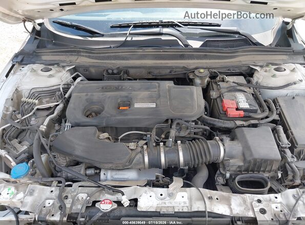 1HGCV2F37JA053335 2018 HONDA ACCORD White Հետևի տեսք