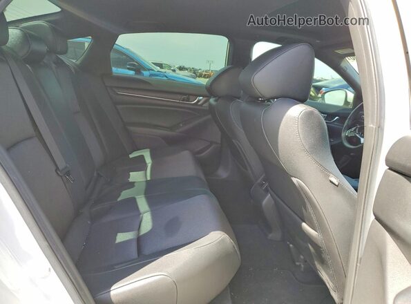 1HGCV2F37KA023074 2019 HONDA ACCORD White Вид задніх сидінь