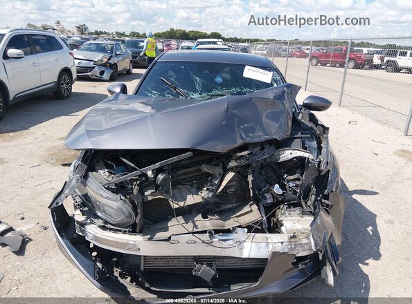 1HGCV2F37KA033524 2019 HONDA ACCORD Gray Առջևի վահանակի տեսք