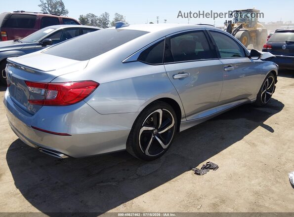 1HGCV2F37LA011122 2020 HONDA ACCORD Silver Задня права чверть