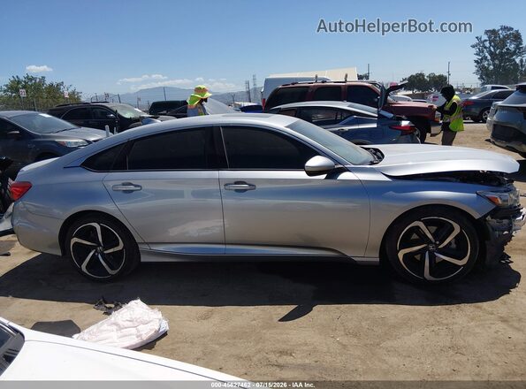 1HGCV2F37LA011122 2020 HONDA ACCORD Silver Панорамний вид салону 360°