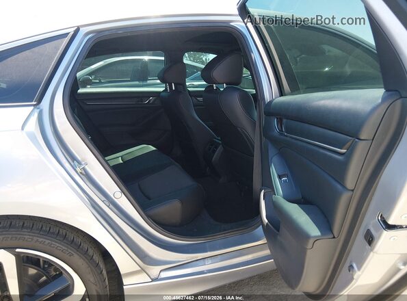 1HGCV2F37LA011122 2020 HONDA ACCORD Silver Вид наклейки з VIN-кодом