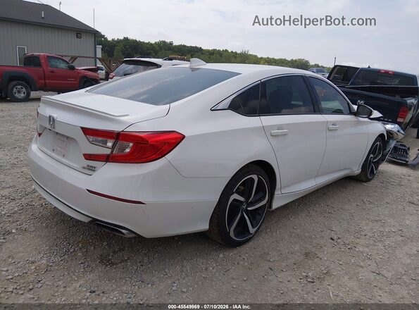 1HGCV2F37LA020483 2020 HONDA ACCORD White Tył prawy