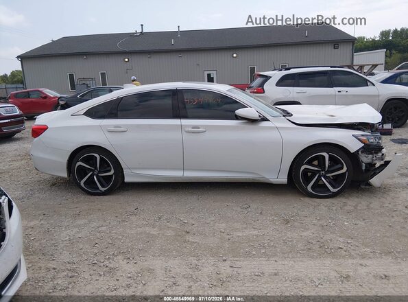 1HGCV2F37LA020483 2020 HONDA ACCORD White Widok wnętrza 360 stopni