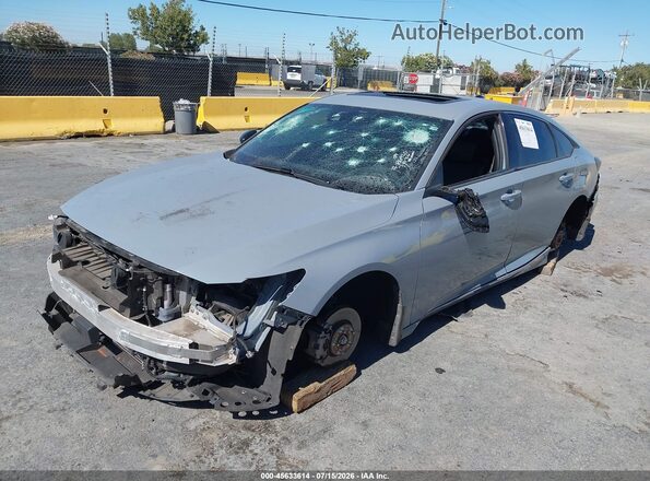 1HGCV2F37MA012479 2021 HONDA ACCORD Gray Front left