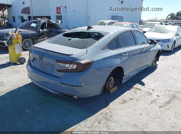 1HGCV2F37MA012479 2021 HONDA ACCORD Gray Rear right