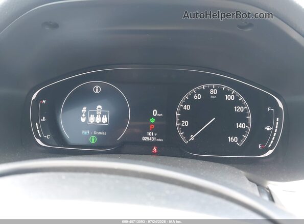 1HGCV2F37MA034076 2021 HONDA ACCORD Black Vista de los asientos traseros