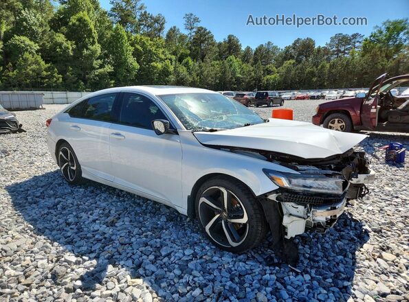 1HGCV2F37NA003752 2022 HONDA ACCORD White Front right