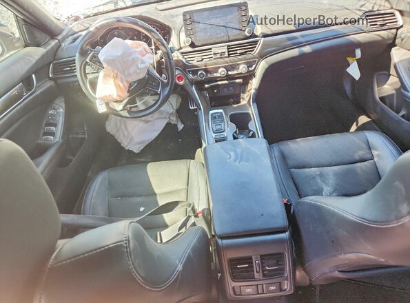 1HGCV2F37NA003752 2022 HONDA ACCORD White Dashboard view