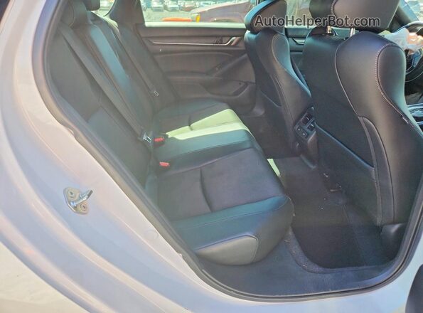 1HGCV2F37NA003752 2022 HONDA ACCORD White Rear seats view